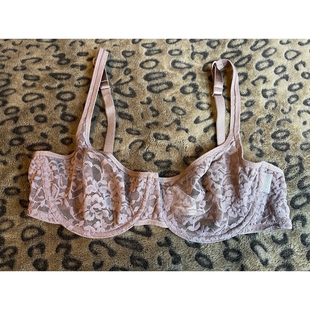 DKNY Lace Unlined Bra 34C